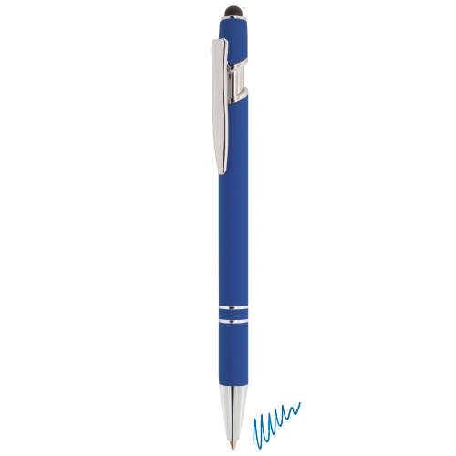 BOLIGRAFO METALICO CON TOUCH "ATLANTA" AZUL