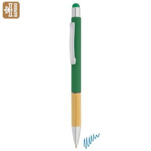 BOLIGRAFO BAMBÚ “YUYI” VERDE