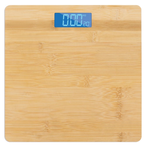 BASCULA DE BAÑO CON TEMPERATURA DE BAMBU "SEUL"
