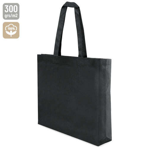 BOLSA DE ALGODON "PATNA" NEGRO