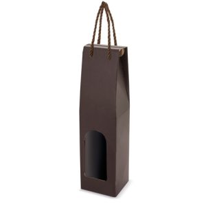 CAJA DE CARTON LUXE 1 PC MESEGUERA MARRÓN