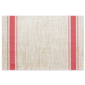 SALVAMANTEL LAVABLE "HOME" ROJO