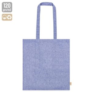 BOLSA DE ALGODÓN RECICLADO AZUL