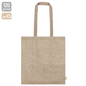BOLSA DE ALGODÓN RECICLADO MARRÓN