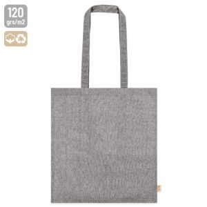 BOLSA DE ALGODÓN RECICLADO NEGRO