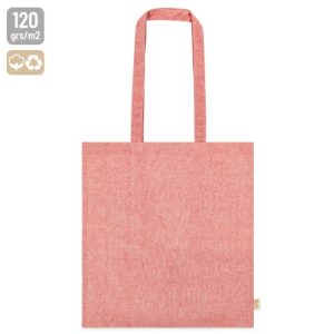 BOLSA DE ALGODÓN RECICLADO ROJO