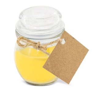 VELA AROMÁTICA "ÁMBER" CITRONELA