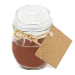 VELA AROMÁTICA "ÁMBER" MARRÓN