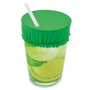 CUBRE VASOS DE TELA "FRESH" VERDE