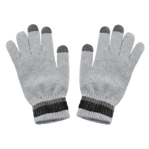 GUANTES TOUCH SCREEN "CANADÁ" GRIS