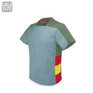 CAMISETA TENIS DRY&FRESH NIÑO VERDE MILITAR 4/6