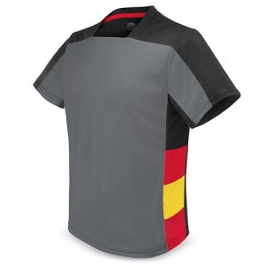 CAMISETA TENIS DRY&FRESH ADULTO "TENIS" GRIS/NEGRO S