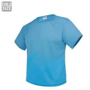 CAMISETA INFANTIL "CORREDOR" CELESTE 4/6