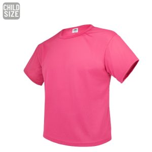 CAMISETA INFANTIL "CORREDOR" FUCSIA 4/6
