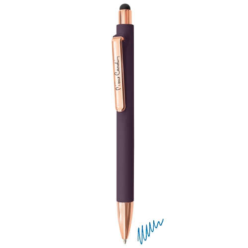 BOLIGRAFO ROLLER TOUCH "HARMONY" PIERRE CARDIN LILA
