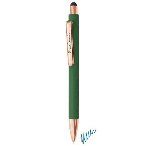 BOLIGRAFO ROLLER TOUCH "HARMONY" PIERRE CARDIN VERDE