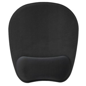 ALFOMBRILLA REPOSAMUÑECAS "BRIXTON" NEGRO