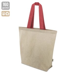 BOLSA ALGODÓN RECICLADO "JAIPUR" ROJO