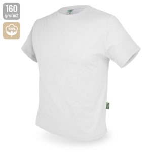 CAMISETA DE ALGODÓN 160G "NATUR" BLANCO XL
