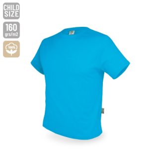 CAMISETA DE ALGODÓN 160G "NATUR" AZUL 8/10