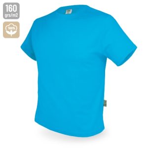 CAMISETA DE ALGODÓN 160G "NATUR" AZUL S