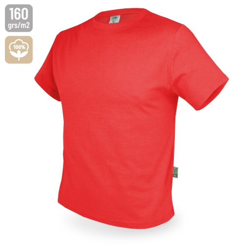 CAMISETA DE ALGODÓN 160G "NATUR" ROJO M