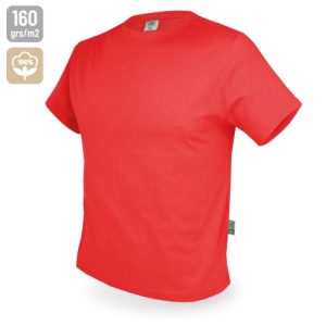 CAMISETA DE ALGODÓN 160G "NATUR" ROJO XXL