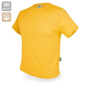 CAMISETA DE ALGODÓN 160G "NATUR" AMARILLO L