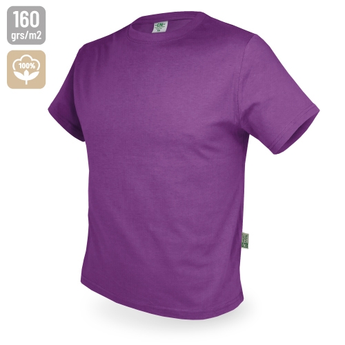 CAMISETA DE ALGODÓN 160G "NATUR" LILA XS