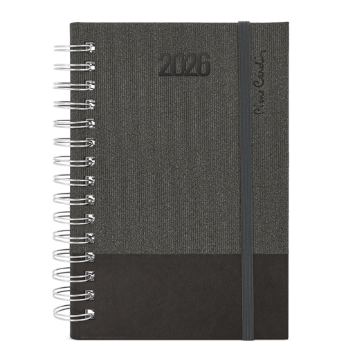 AGENDA ANILLAS PIERRE CARDIN "LORIENT" PLOMO