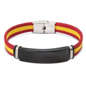 PULSERA DE ACERO "SETH" NEGRO