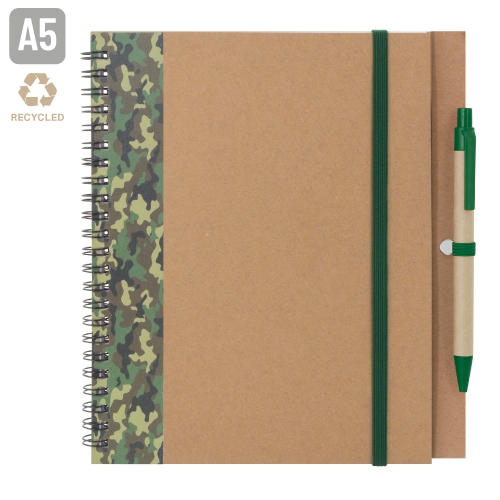 10402-VE-500x500-1.jpg CUADERNO A5 "SAFARI" VERDE