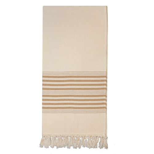 TOALLA PAREO RIZO "CALA GALDANA" CAMEL