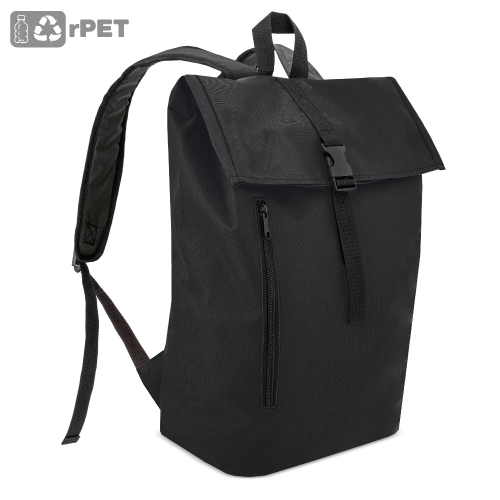 MOCHILA RPET "BENETT" NEGRO