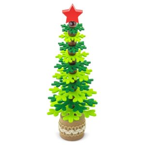 10653-VE-500x500-1.jpg ARBOLITO DE NAVIDAD RPET Y MADERA RECICLADA "PUKKY" VERDE
