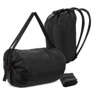10700-NE-500x500-1.jpg BOLSA MOCHILA PLEGABLE "BAHÍA" NEGRO
