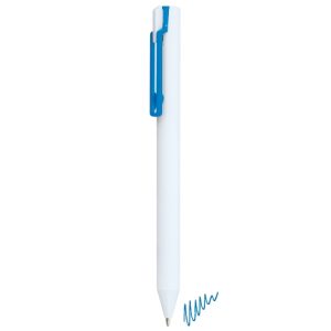 BOLIGRAFO "HERMESS"  AZUL/BLANCO