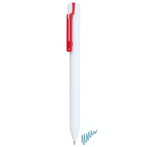 BOLIGRAFO "HERMESS" BLANCO/ROJO
