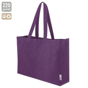 BOLSA DE ALGODÓN XXL "ALMERINAR"  LILA
