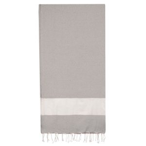 TOALLA PAREO "PORTO PRINCIPE" GRIS