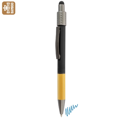 10766-NE-500x500-1.jpg BOLIGRAFO ANTIESTRÉS GIRATORIO CON TOUCH "ENEKO" NEGRO