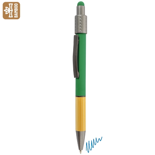 10766-VE-500x500-1.jpg BOLIGRAFO ANTIESTRÉS GIRATORIO CON TOUCH "ENEKO" VERDE