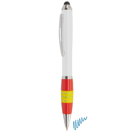 BOLIGRAFO ANTIESTRÉS "BANDERA" ESPAÑA BLANCO