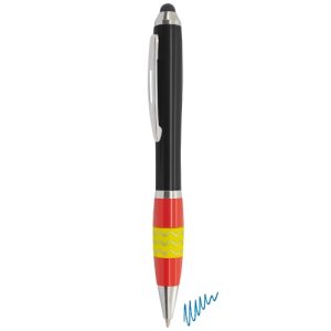BOLIGRAFO ANTIESTRÉS "BANDERA" ESPAÑA NEGRO