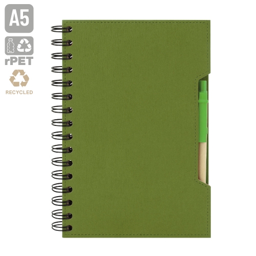 10770-VE-500x500-1.jpg CUADERNO A5 CON BOLIGRAFO ECO "GREEN LIFE" VERDE