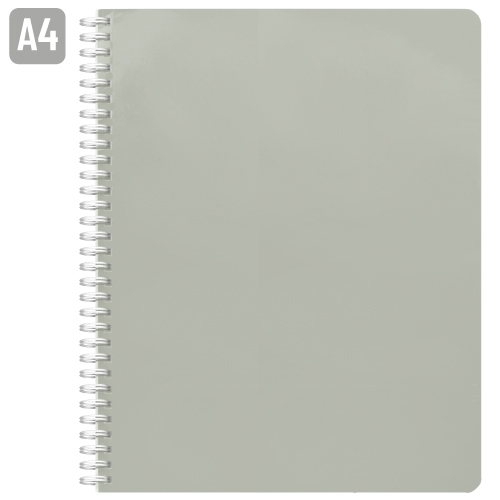 10807-GR-500x500-1.jpg LIBRETA A4 "LIVORNO" GRIS