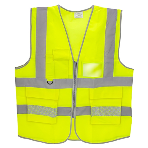 CHALECO ALTA VISIBILIDAD "REFLEKTA" AMARILLO L