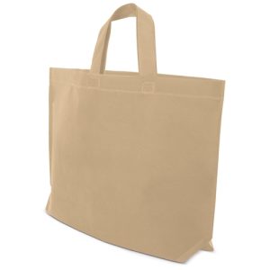 BOLSA NON WOVEN "DAMASCO" BEIGE