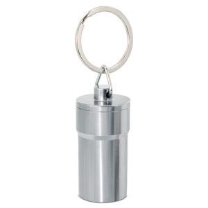 LLAVERO DE ALUMINIO "RUNY" PLATA
