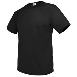 CAMISETA ADULTO "RUNNER" NEGRO M